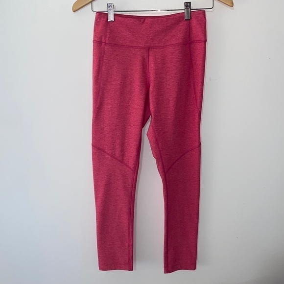 Outdoor Voices Flamingo Pink Warmup Leggings - Picture 2 of 5